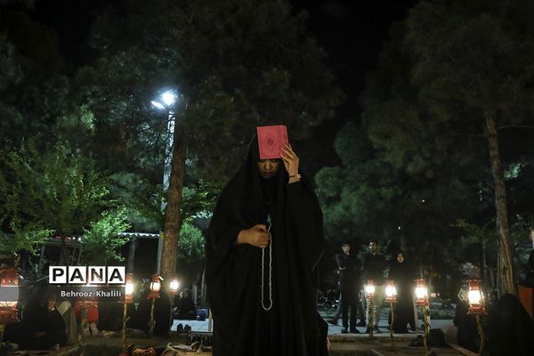 احیای شب بیست‌و‌سوم ماه رمضان در بهشت زهرا(س)