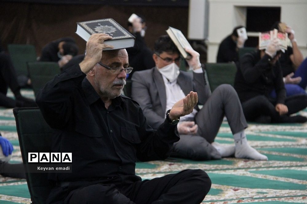 مراسم احیا شب 21 رمضان  شب قدر در مصلی جمعه بوشهر