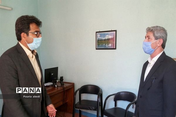 بازدید معاون پرورشی و فرهنگی اداره‌کل آموزش و پرورش استان بوشهر از مرکز مشاوره مهر دانش آموزی شهرستان بوشهر