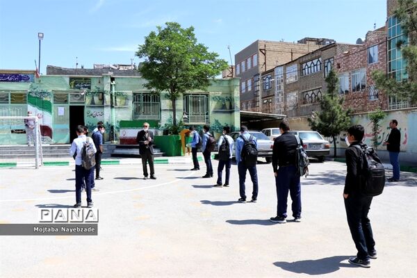 بازگشایی مدارس مشهد و حضور دانش‌آموزان جهت رفع اشکال