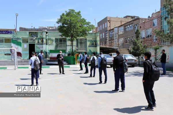 بازگشایی مدارس مشهد و حضور دانش‌آموزان جهت رفع اشکال