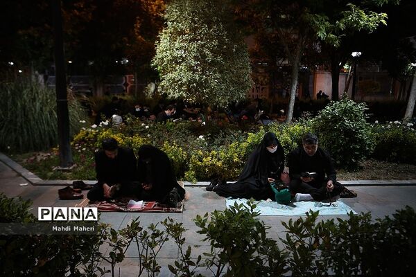 احیای شب بیست و سوم ماه مبارک رمضان در مسجد ارک