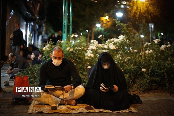 احیای شب بیست و سوم ماه مبارک رمضان در مسجد ارک