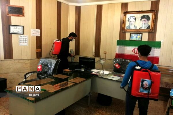 گندزدایی مدارس فسا
