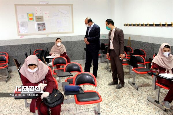 بازدید مدیرکل آموزش و پرورش استان بوشهر از بازگشایی دبیرستان شهیده سهام خیام بوشهر
