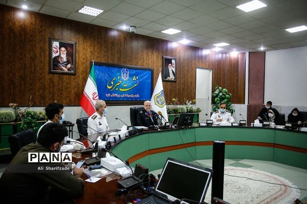 نشست خبری رئیس پلیس راهنمایی و رانندگی ناجا