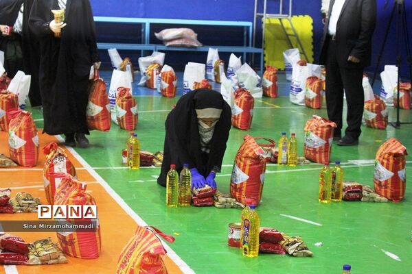 رزمایش همدلی و کمک مومنانه مدارس آذربایجان غربی