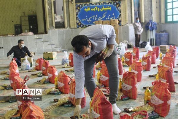 آماد‌ سازی دور سوم  کمک‌های مومنانه در حسینیه عاشقان ثارالله قائمشهر