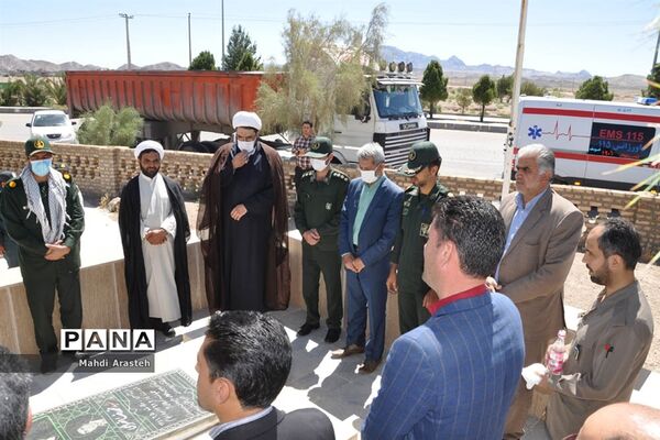 غبارروبی وعطر افشانی  مزار شهدای شهرستان خوسف به مناسبت سوم خردادماه