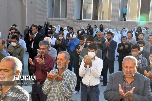 اقامه نماز عیدسعید فطر در شهرستان خوسف استان خراسان جنوبی