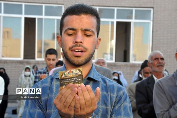 اقامه نماز عیدسعید فطر در شهرستان خوسف استان خراسان جنوبی