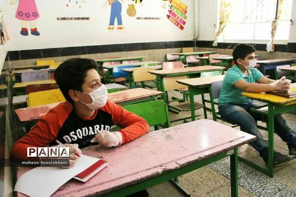 حال و هوای کرونایی مدارس قزوین