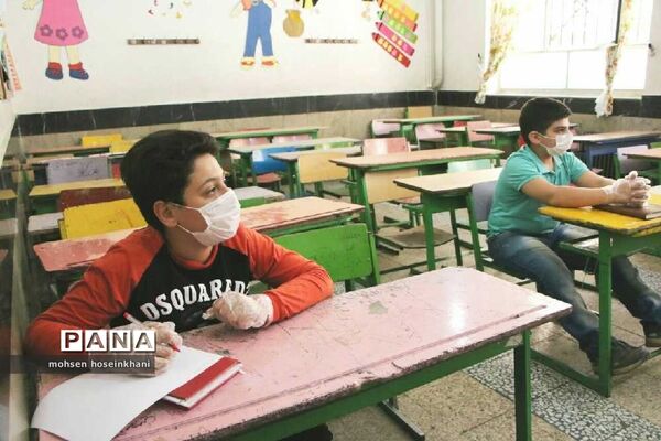 حال و هوای کرونایی مدارس قزوین