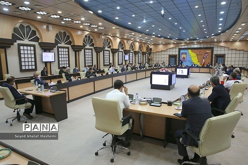 جلسه ستاد پیشگیری، هماهنگی و فرماندهی عملیات پاسخ به بحران استان بوشهر