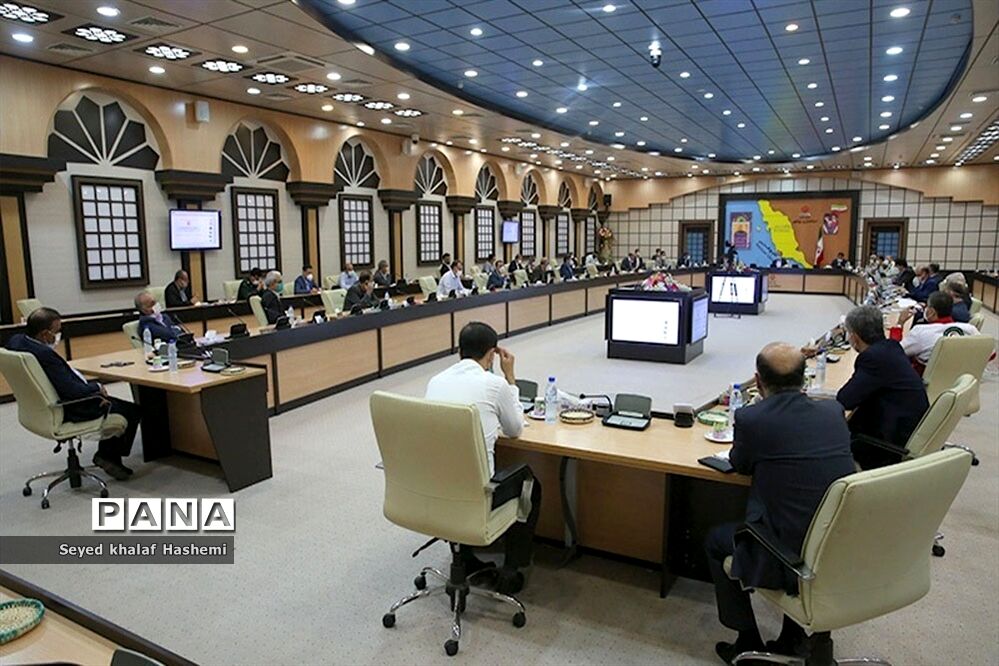 جلسه ستاد پیشگیری، هماهنگی و فرماندهی عملیات پاسخ به بحران استان بوشهر