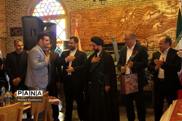 رونمایی از یادمان پهلوان حسین توکلی