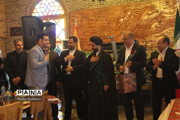 رونمایی از یادمان پهلوان حسین توکلی