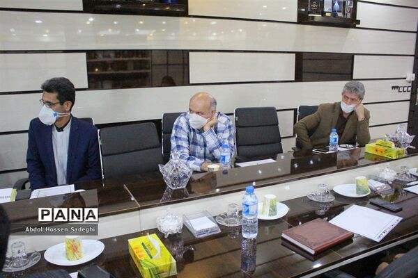 جلسه ستاد شاهد آموزش و پرورش استان بوشهر