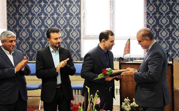 آئین تکریم و معارفه معاون پرورشی و تربیت بدنی آموزش و پرورش منطقه16