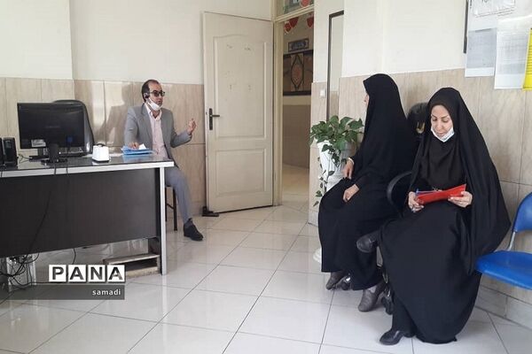 آماده سازی تا برگزاری امتحانات نهایی پایه نهم مدارس منطقه 13
