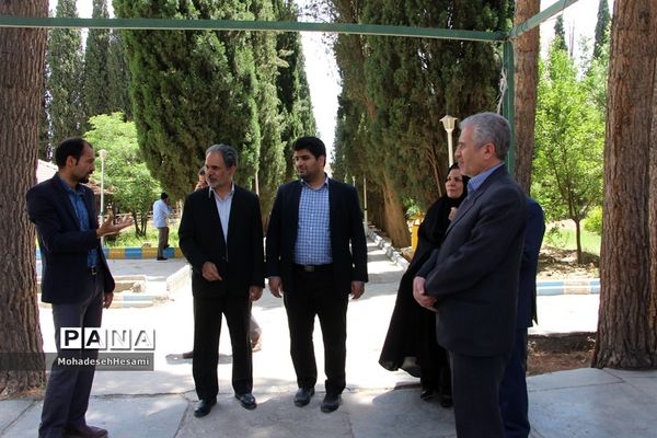 بازدیدمسئولان اداره‌کل آموزش و پرورش استان  از اردوی سازمان دانش آموزی