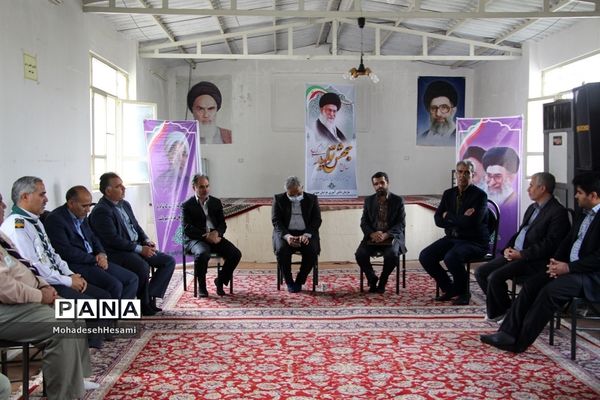 بازدیدمسئولان اداره‌کل آموزش و پرورش استان  از اردوی سازمان دانش آموزی