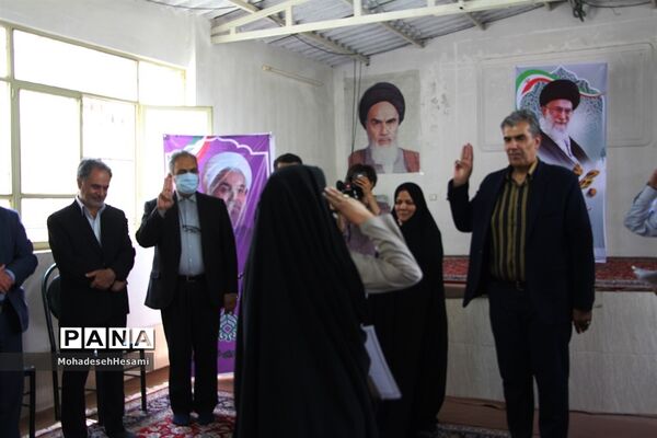بازدیدمسئولان اداره‌کل آموزش و پرورش استان  از اردوی سازمان دانش آموزی