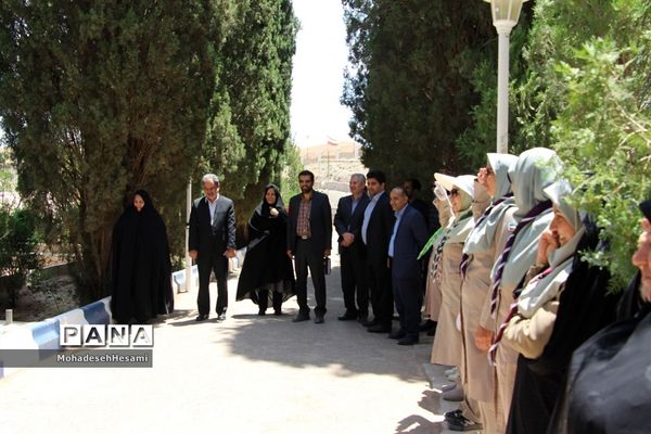 بازدیدمسئولان اداره‌کل آموزش و پرورش استان  از اردوی سازمان دانش آموزی