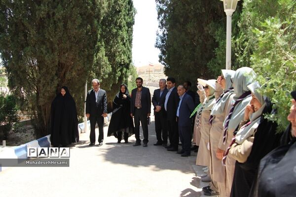 بازدیدمسئولان اداره‌کل آموزش و پرورش استان  از اردوی سازمان دانش آموزی