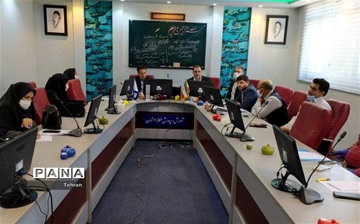 آمادگی  حوزه های امتحانات نهایی منطقه 11 جهت برگزاری امتحانات با رعایت پروتکل های بهداشتی
