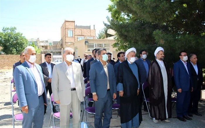 آئین کلنگ‌زنی 2 مدرسه در رباط کریم