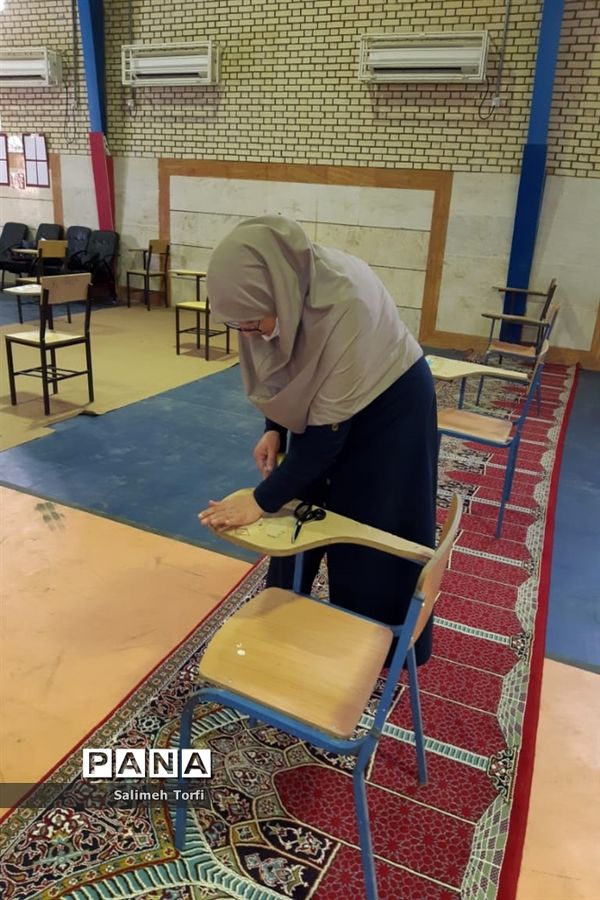 بازدید ازحوزه‌های امتحانی جهت آماده سازی و برگزاری امتحانات نهایی دوازدهم درشهرستان حمیدیه