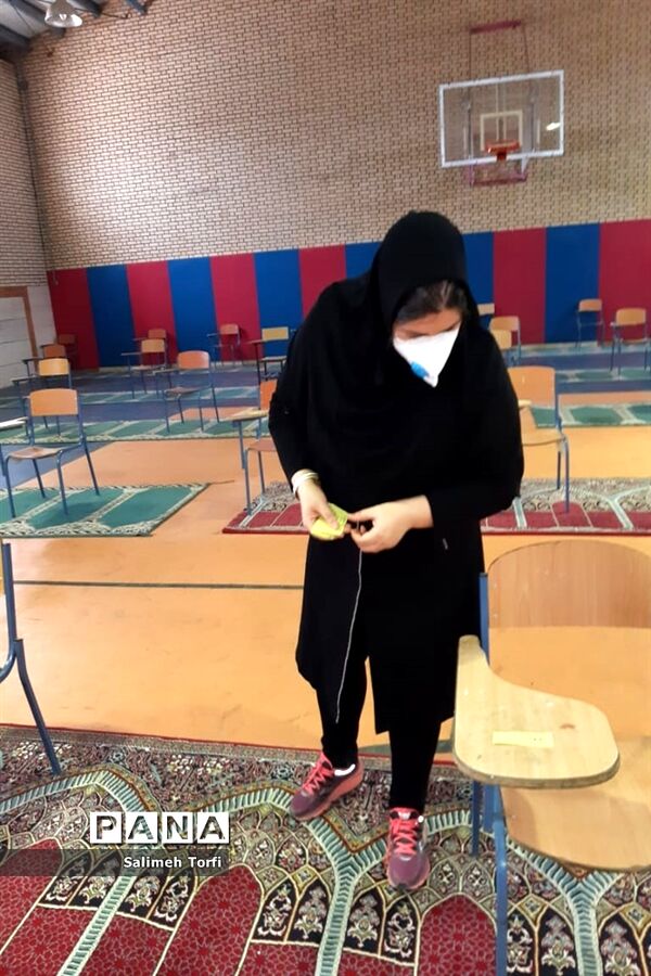 بازدید ازحوزه‌های امتحانی جهت آماده سازی و برگزاری امتحانات نهایی دوازدهم درشهرستان حمیدیه