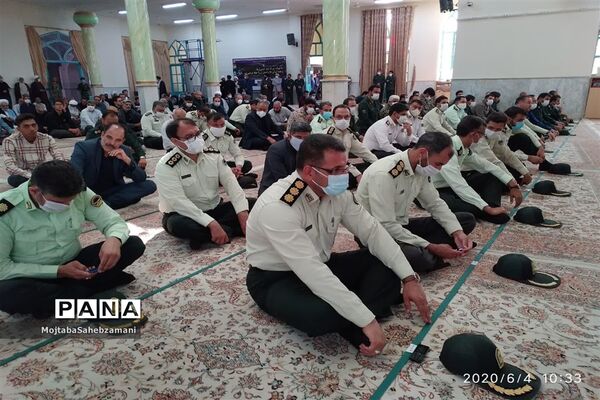 مراسم یادبود ارتحال امام خمینی ( ره ) و 15 خرداددر مسجد جامع شهرستان کاشمر
