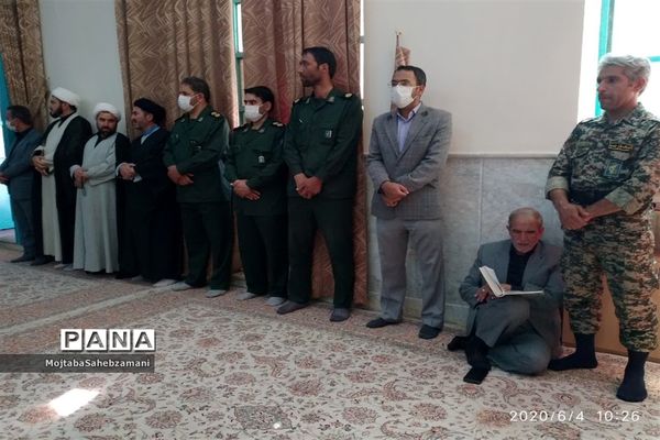 مراسم یادبود ارتحال امام خمینی ( ره ) و 15 خرداددر مسجد جامع شهرستان کاشمر