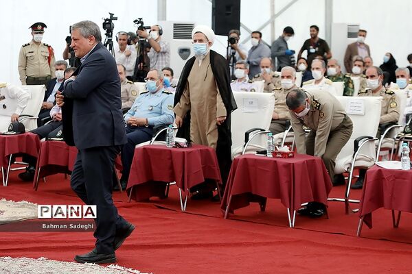 آیین آغاز عملیات احداث بوستان ارتش و تبدیل پادگان ۰۶ به فضای سبز