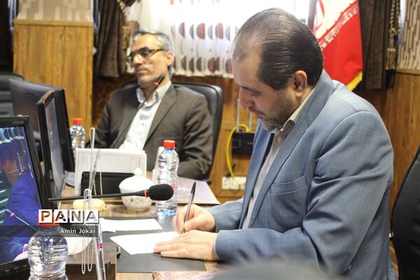آیین تودیع و معارفه رییس  سازمان دانش‌آموزی استان فارس