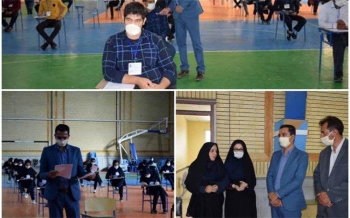 بازدید از حوزه های امتحانات نهایی شهرستان بن
