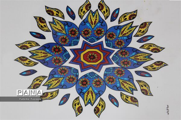 نمایشگاه مجازی نقاشی دانش‌آموزان برتر استان فارس