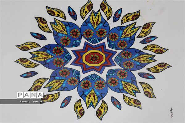 نمایشگاه مجازی نقاشی دانش‌آموزان برتر استان فارس