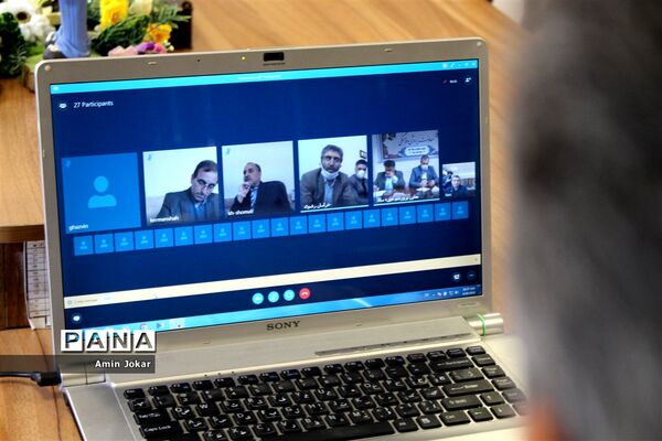 برگزاری جلسه ویدئو کنفرانس مدیران سازمان دانش‌آموزی کشور  پیرامون محتوای آموزشی  و شبکه آموزشی شاد