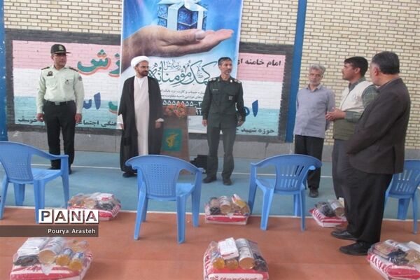 اولین مرحله رزمایش کمک مومنانه به همت ناحیه مقاومت سپاه خوسف