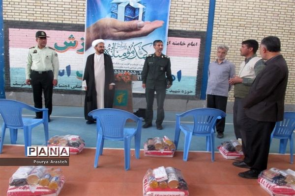 اولین مرحله رزمایش کمک مومنانه به همت ناحیه مقاومت سپاه خوسف