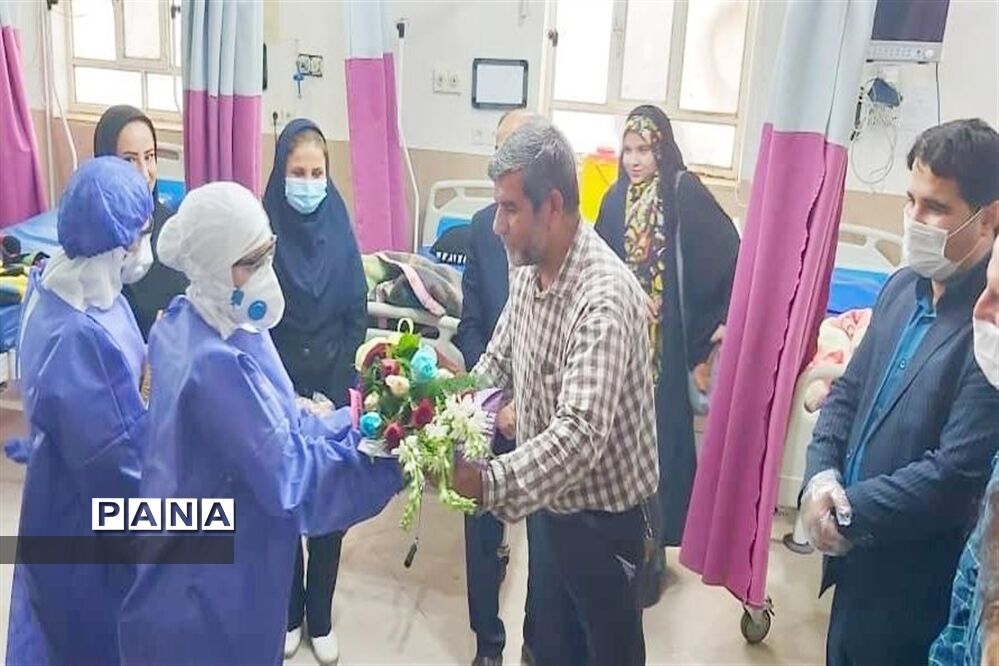 تقدیر از مدافعان سلامت در شهرستان امیدیه