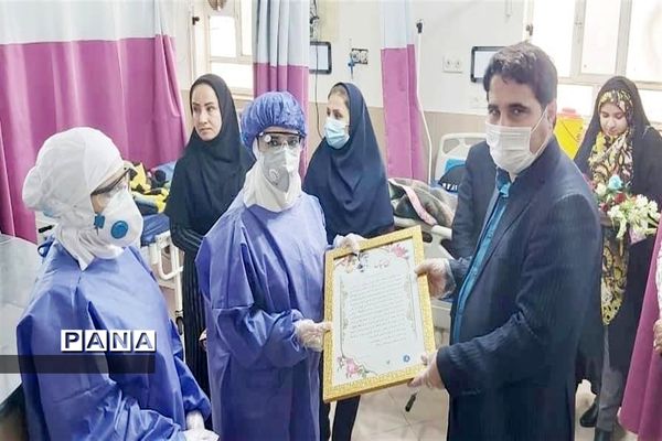 تقدیر از مدافعان سلامت در شهرستان امیدیه