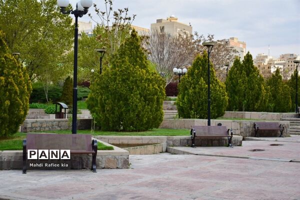 جلوه زیباى بهار در تبریز