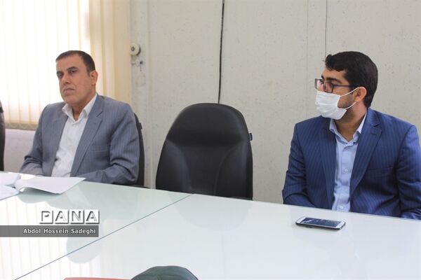 جلسه هماهنگی طرح رزمایش همدلی و کمک مومنانه  آموزش و پرورش استان بوشهر