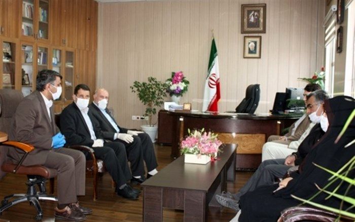 دیدار شهردار و اعضای شورای اسلامی شهر زنجان با مدیر کل آموزش وپرورش استان