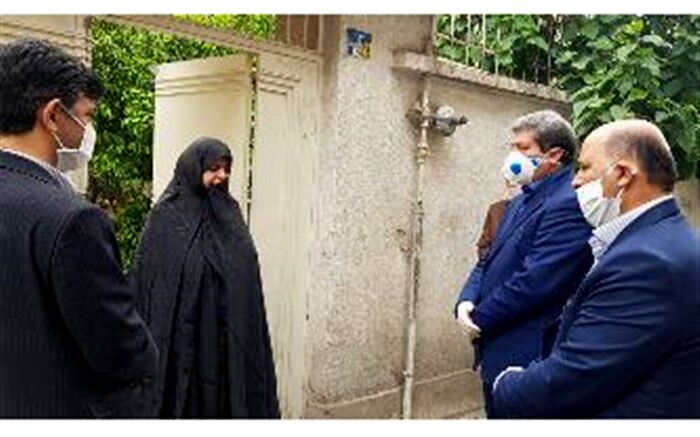 حضور و تجلیل رئیس سازمان آموزش و پرورش استثنایی از یک فرهنگی بازنشسته