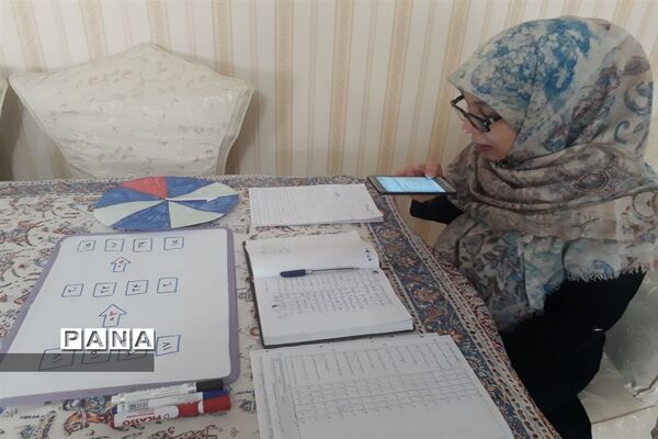 تداوم تلاش معلمان تهرانی برای تدریس در فضای مجازی-2